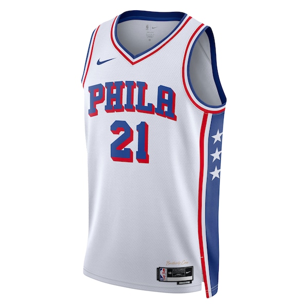 Joel Embiid Philadelphia 76ers Nike Youth Swingman Jersey - Association Edition - White