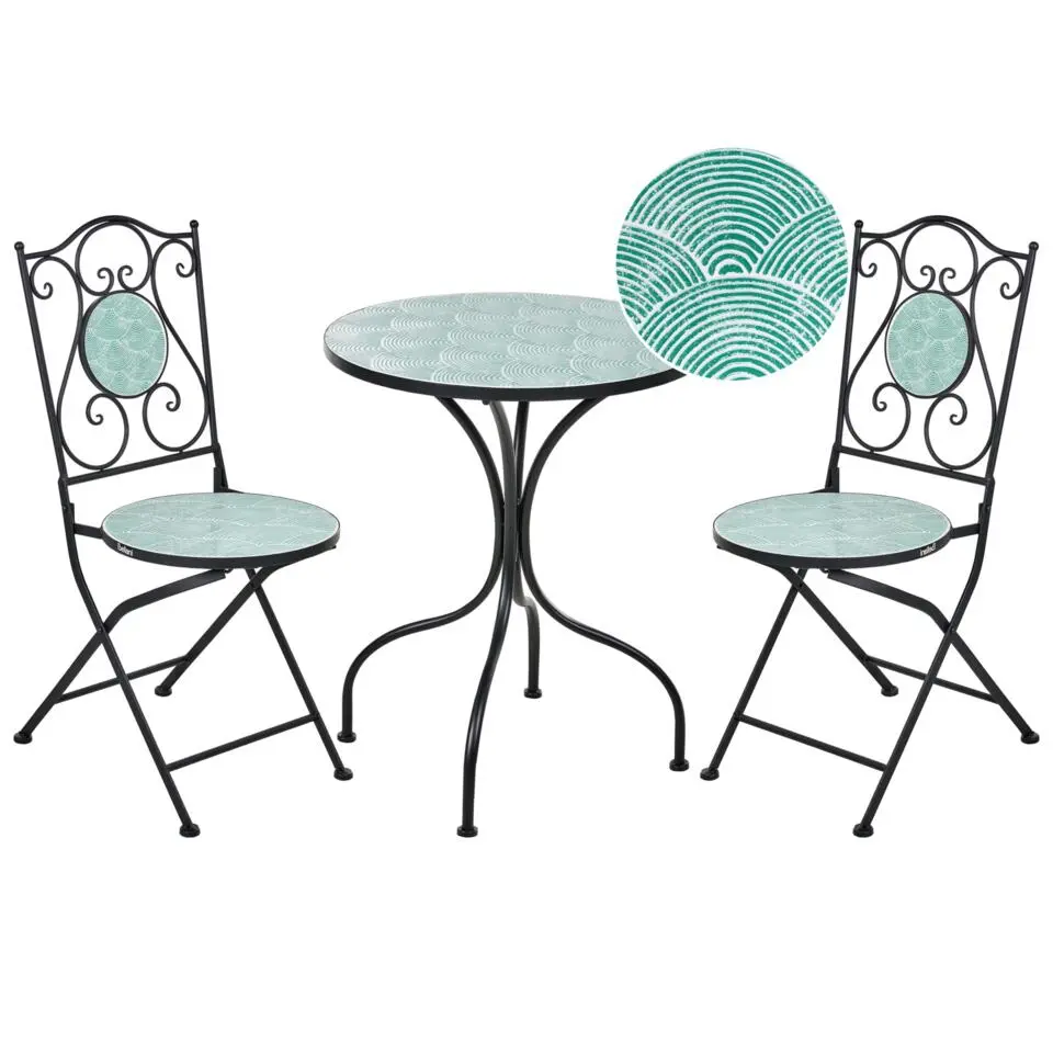 ANAPO - Bistroset - Zwart - IJzer