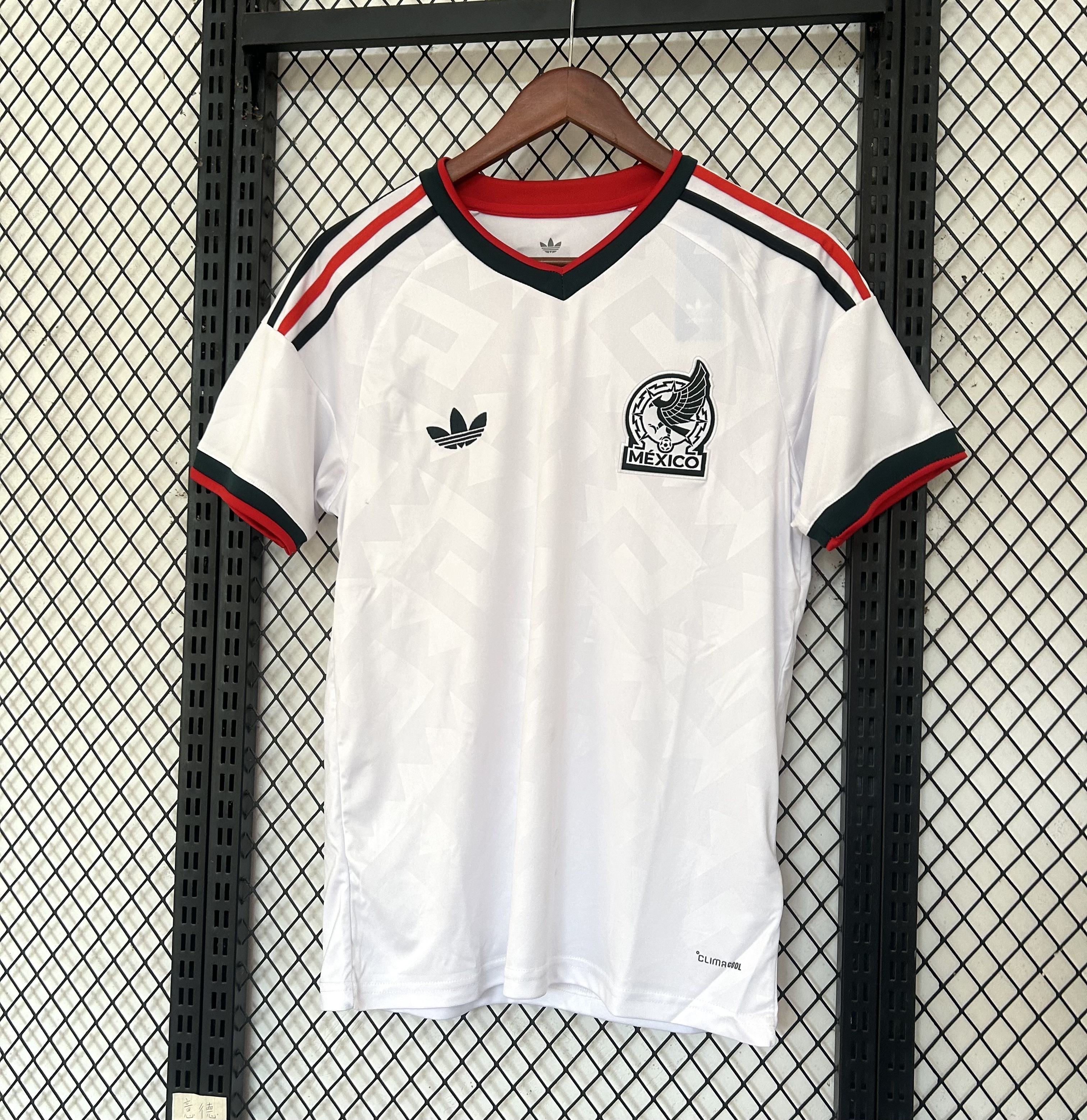 Mexico National Team Adidas Originals 2026 Away Jersey - White / Black / Red