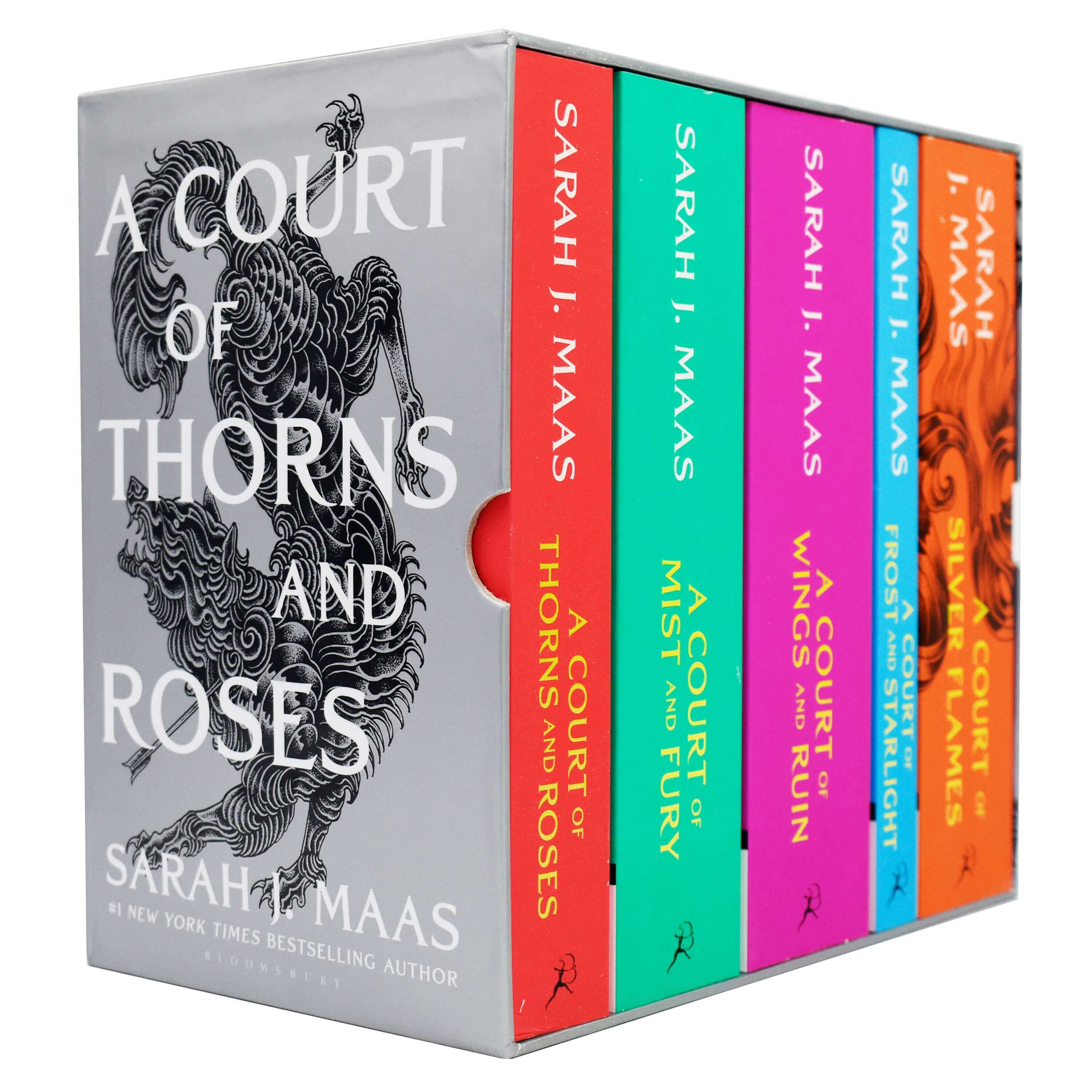 A Court of Thorns and Roses Series by Sarah J. Maas 5 Books Box Set - Ages 17+ - Paperback