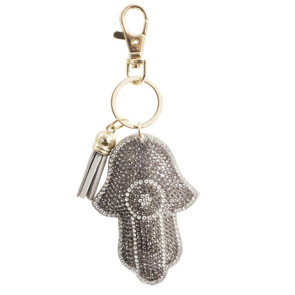Porte-clé arabesque main de Fatma 5x13cm