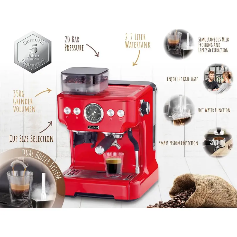Siebtraegermaschine Barista Plus