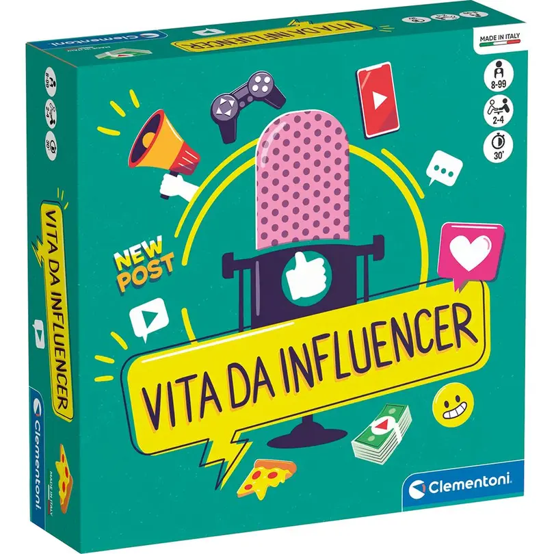 Party-Spiel Vita da Influencer
