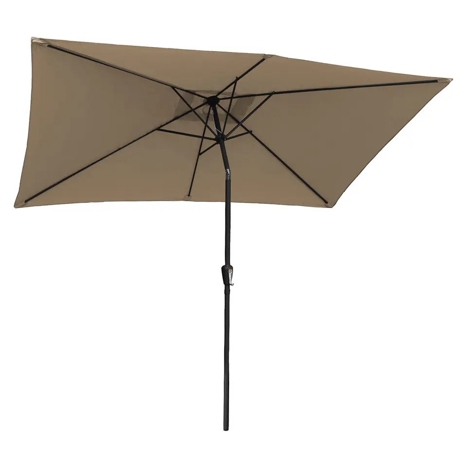 Happy Garden Parasol HAPUNA - Bruin - Aluminium