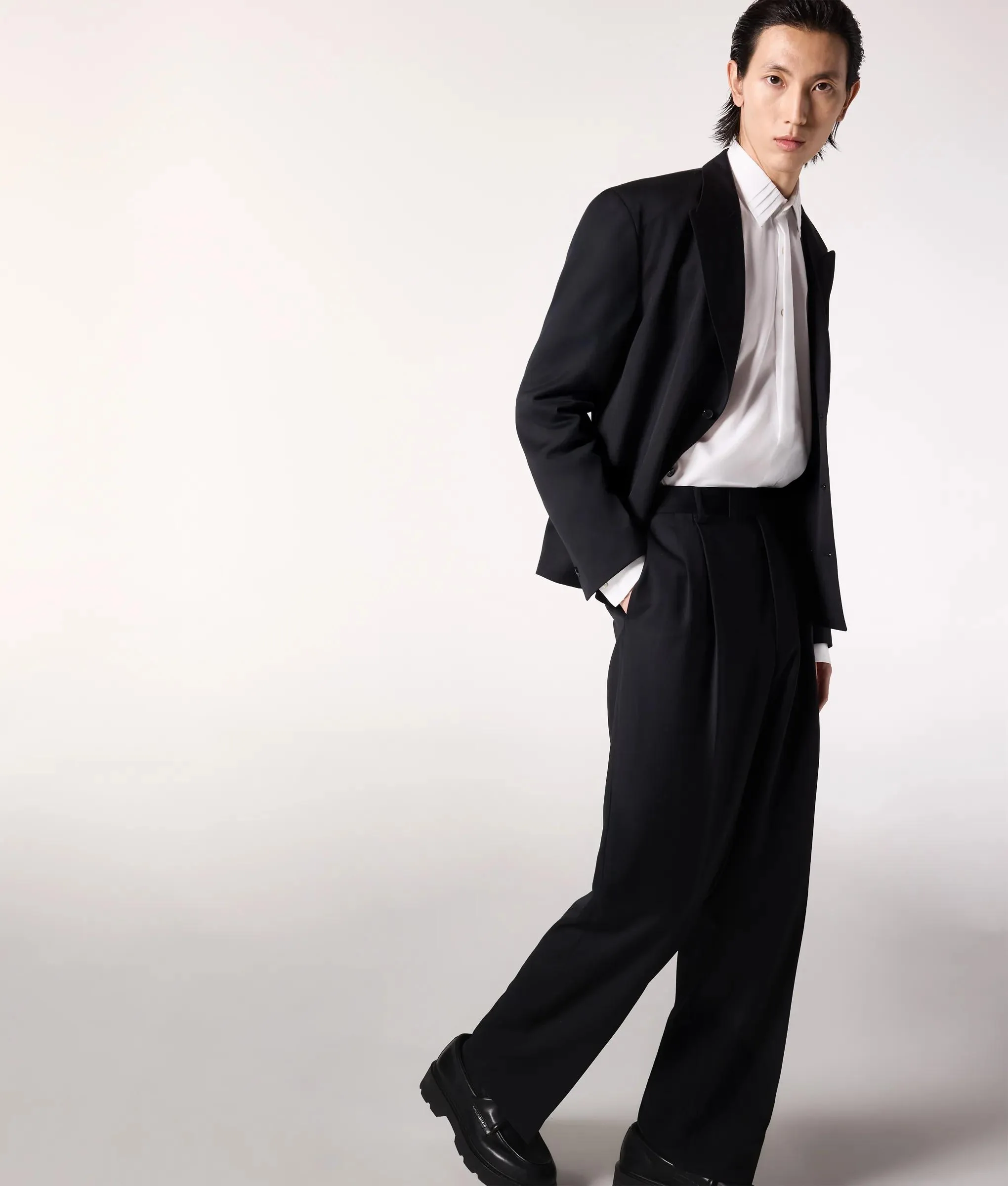 Pantalon à double pli KL Studio