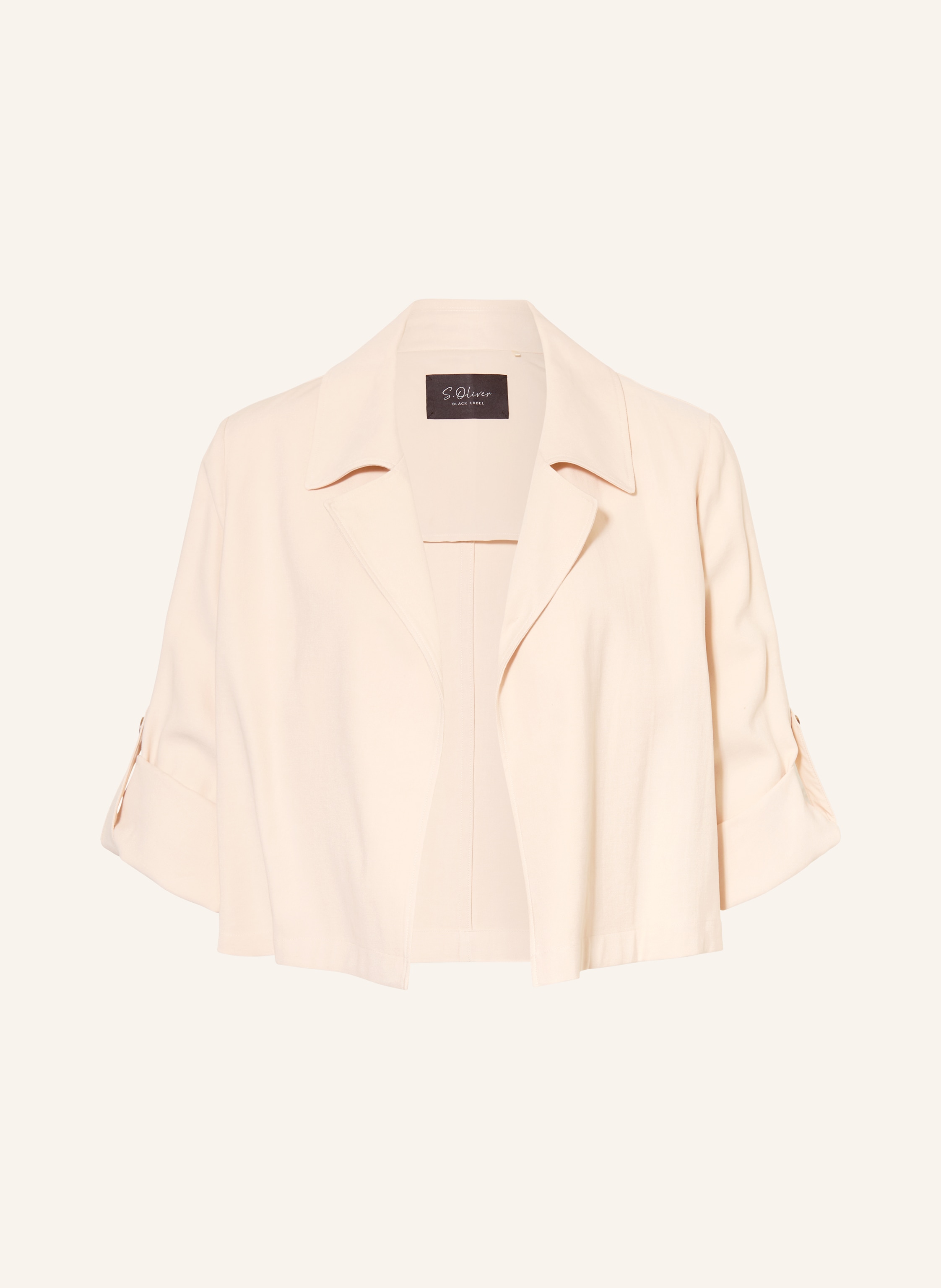 s.Oliver BLACK LABEL Blazer mit 3/4-Arm