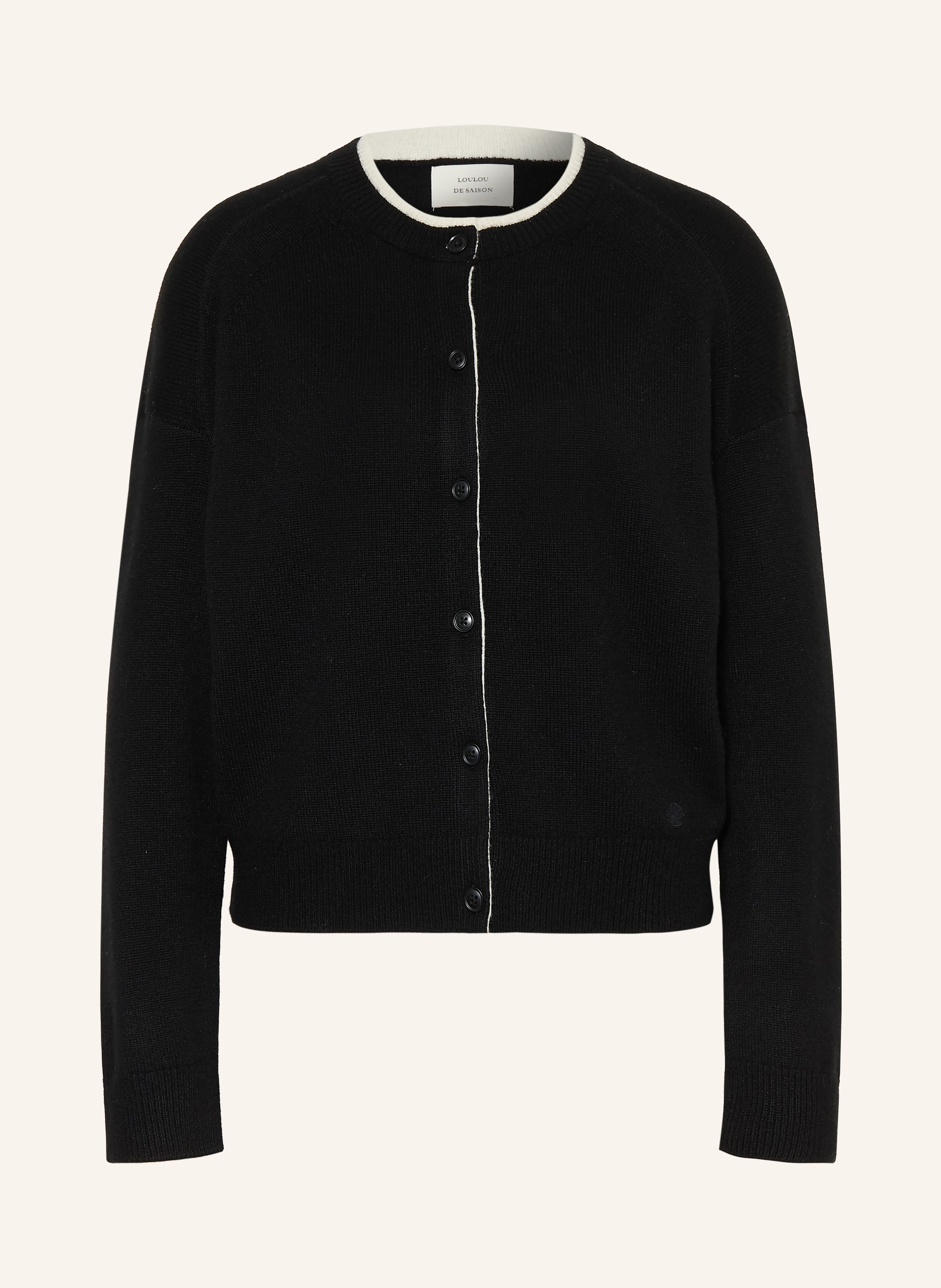 LOULOU DE SAISON Strickjacke NICOLA aus Cashmere