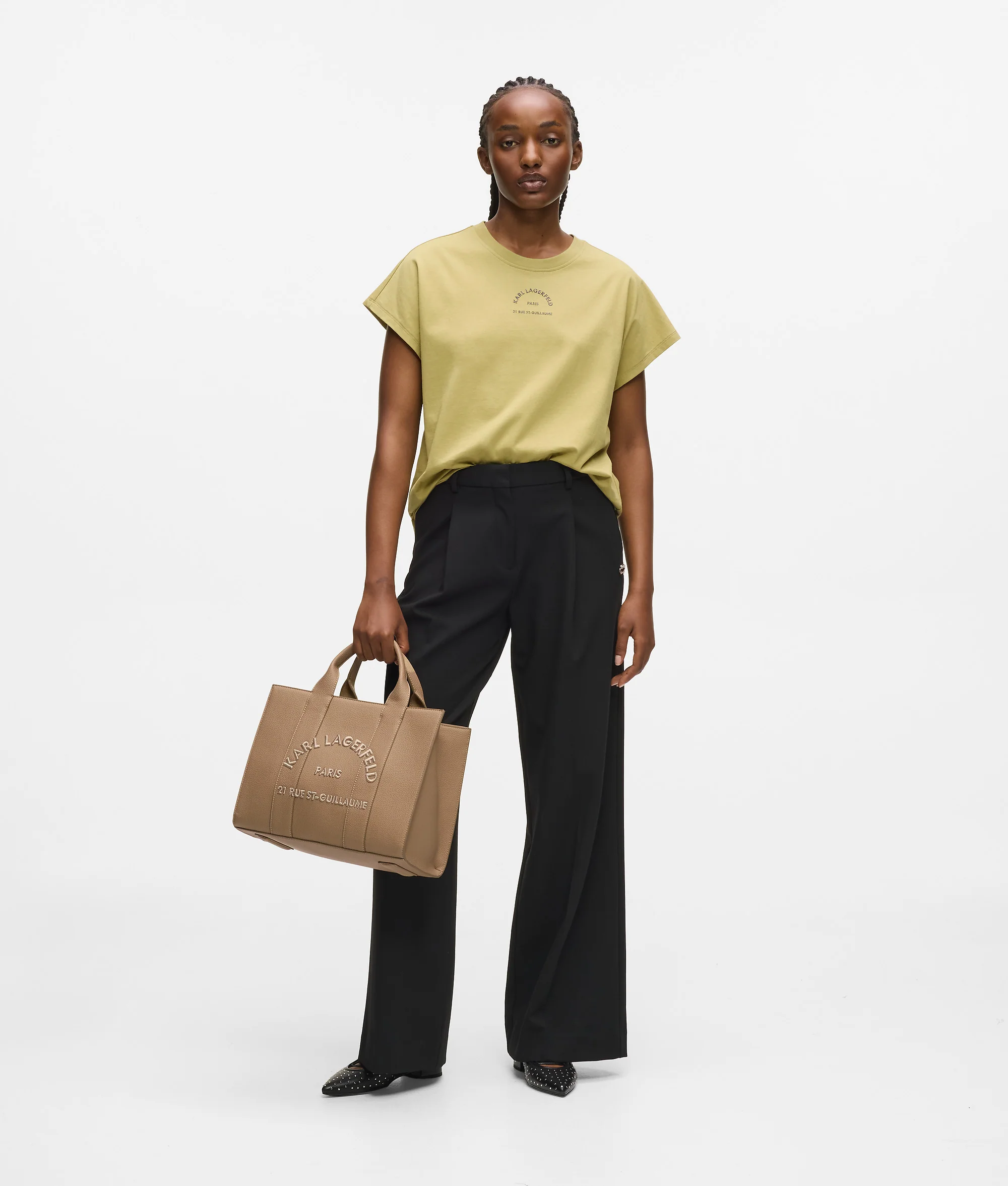 Tote bag de taille moyenne Rue St-Guillaume