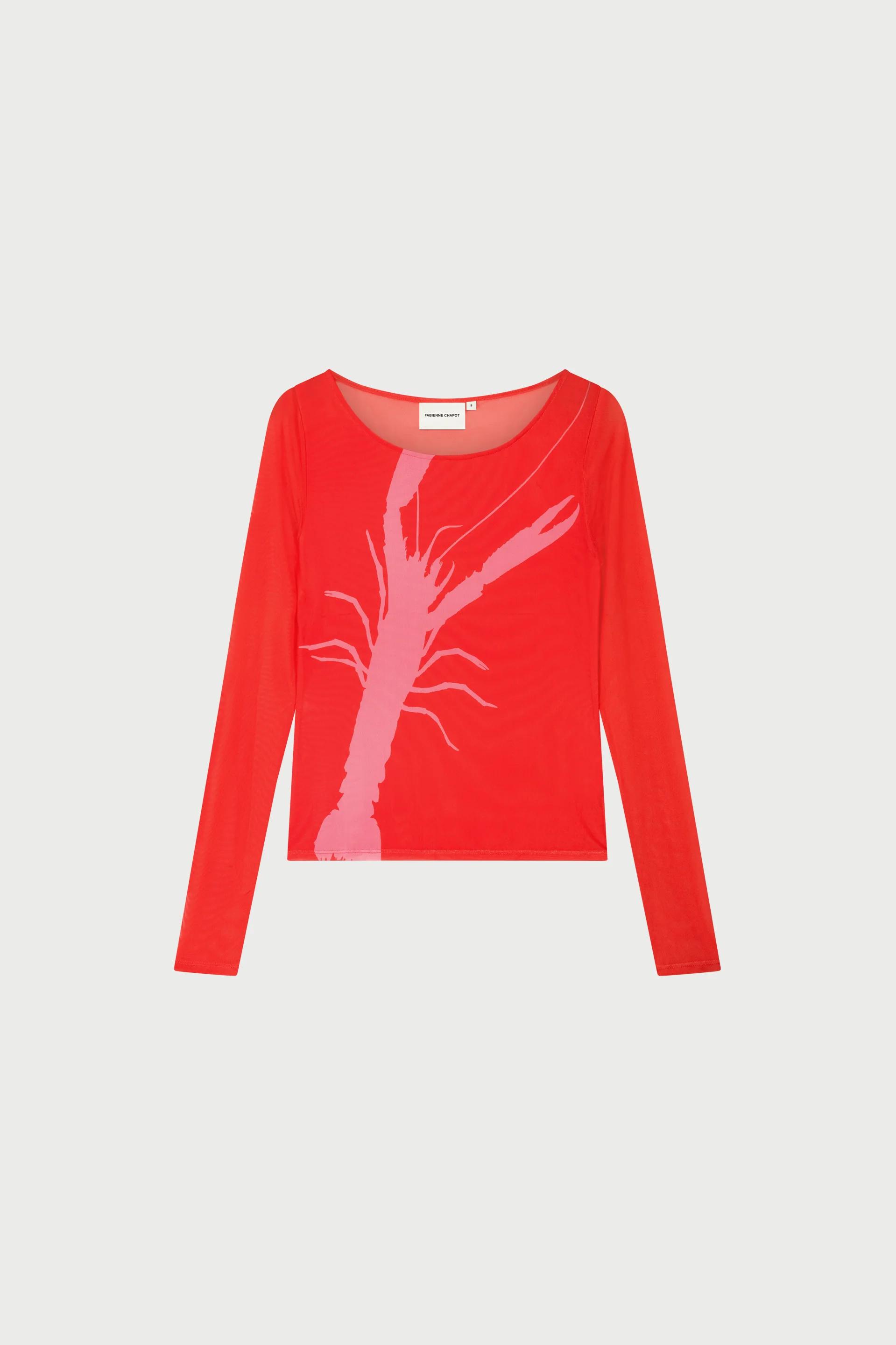 Siona Top | Red/Pink