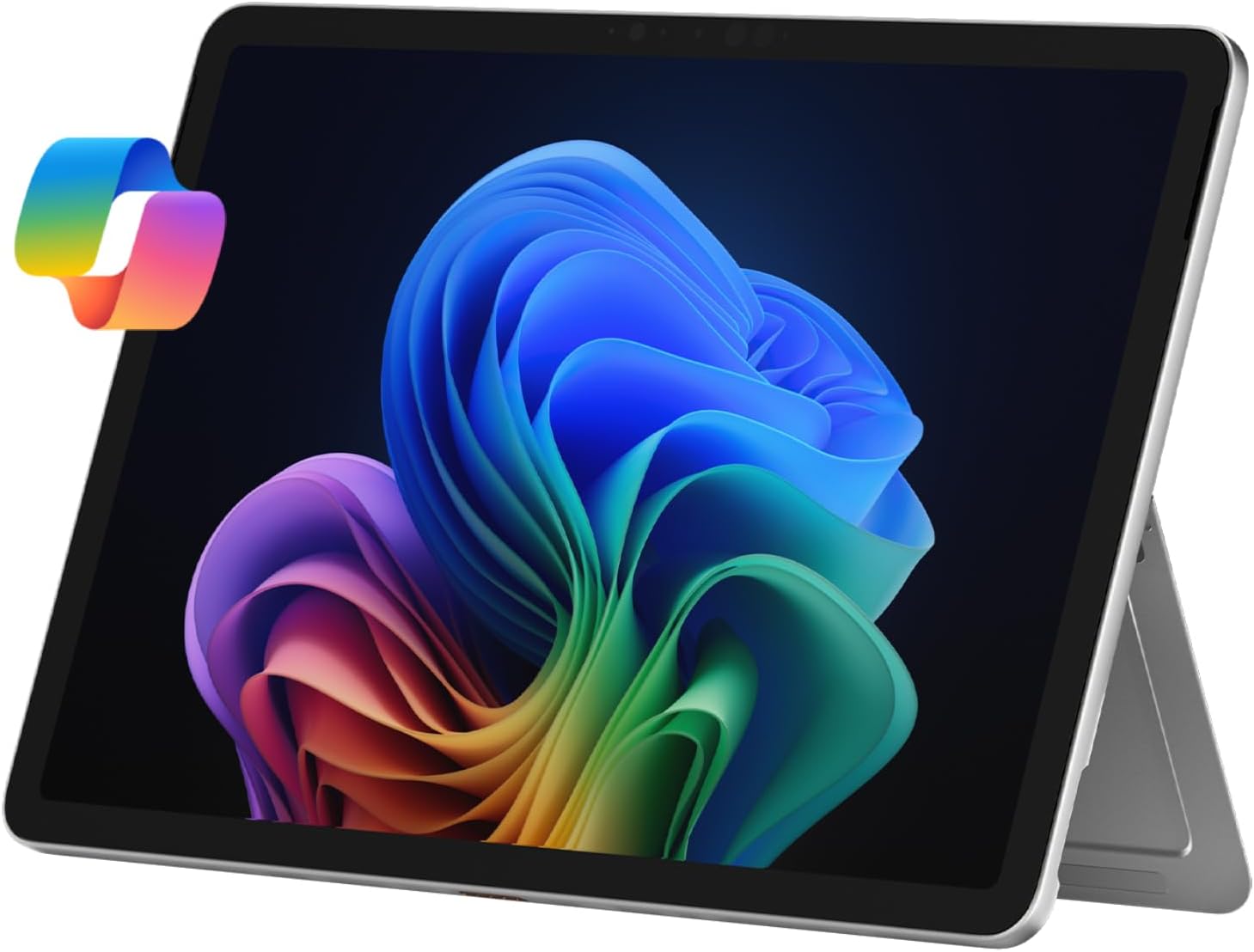 Microsoft Surface Pro 2-in-1 Laptop/Tablet (2025)  Windows 11 Copilot+ PC  12 Touchscreen Display  Snapdragon X Plus (8 Core)  16GB RAM  256GB Storage  Platinum