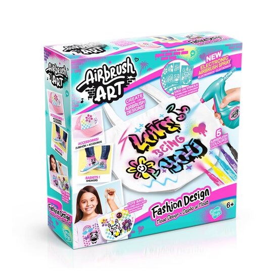 Airbrush Art Fashion Designer Kit