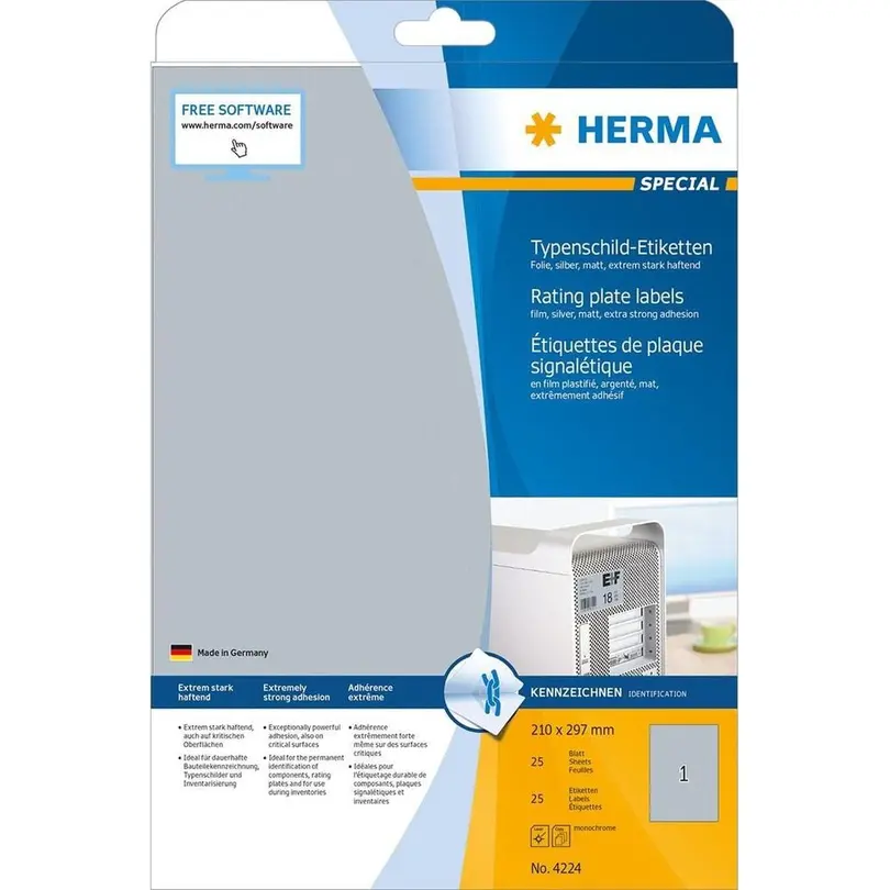 Etiketten Herma
