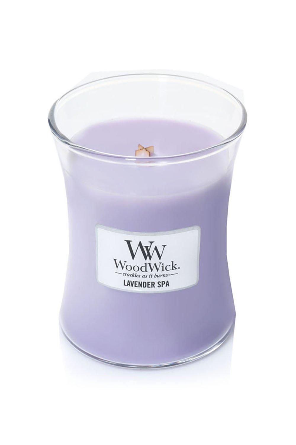 Woodwick Lavender Spa Medium Candle