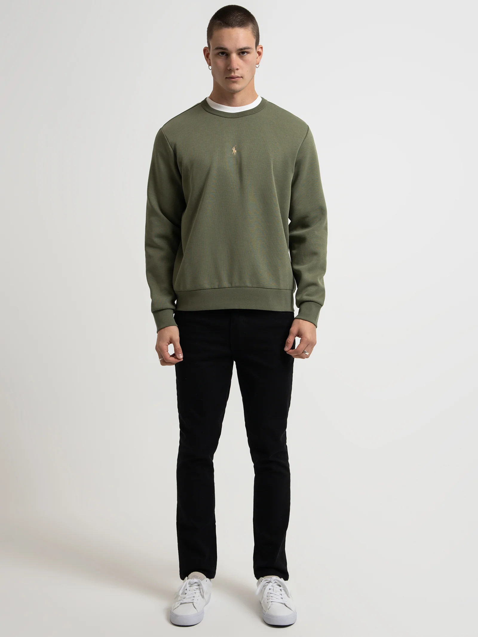 Centre Logo Crew Sweater