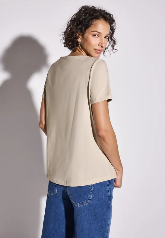 Shirt mit Folien-Wording