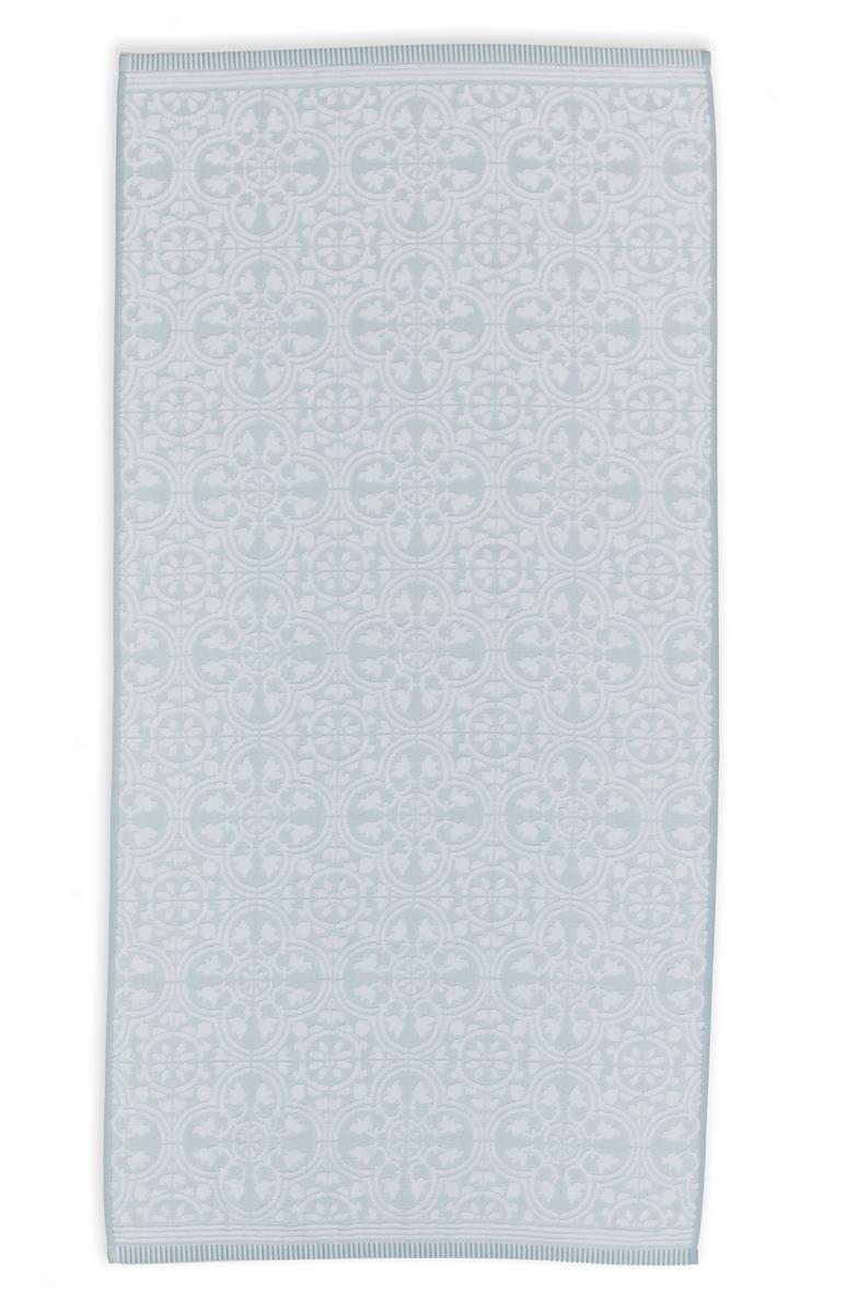 Pip Studio badlaken Tile de Pip - 70x140 cm - licht blauw