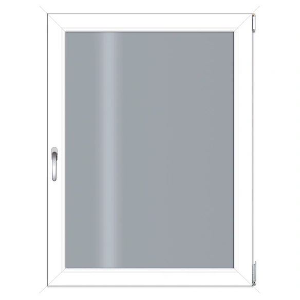 Fenster, Kunststoff, BxH: 90x120 cm, Drehkipp, weiß