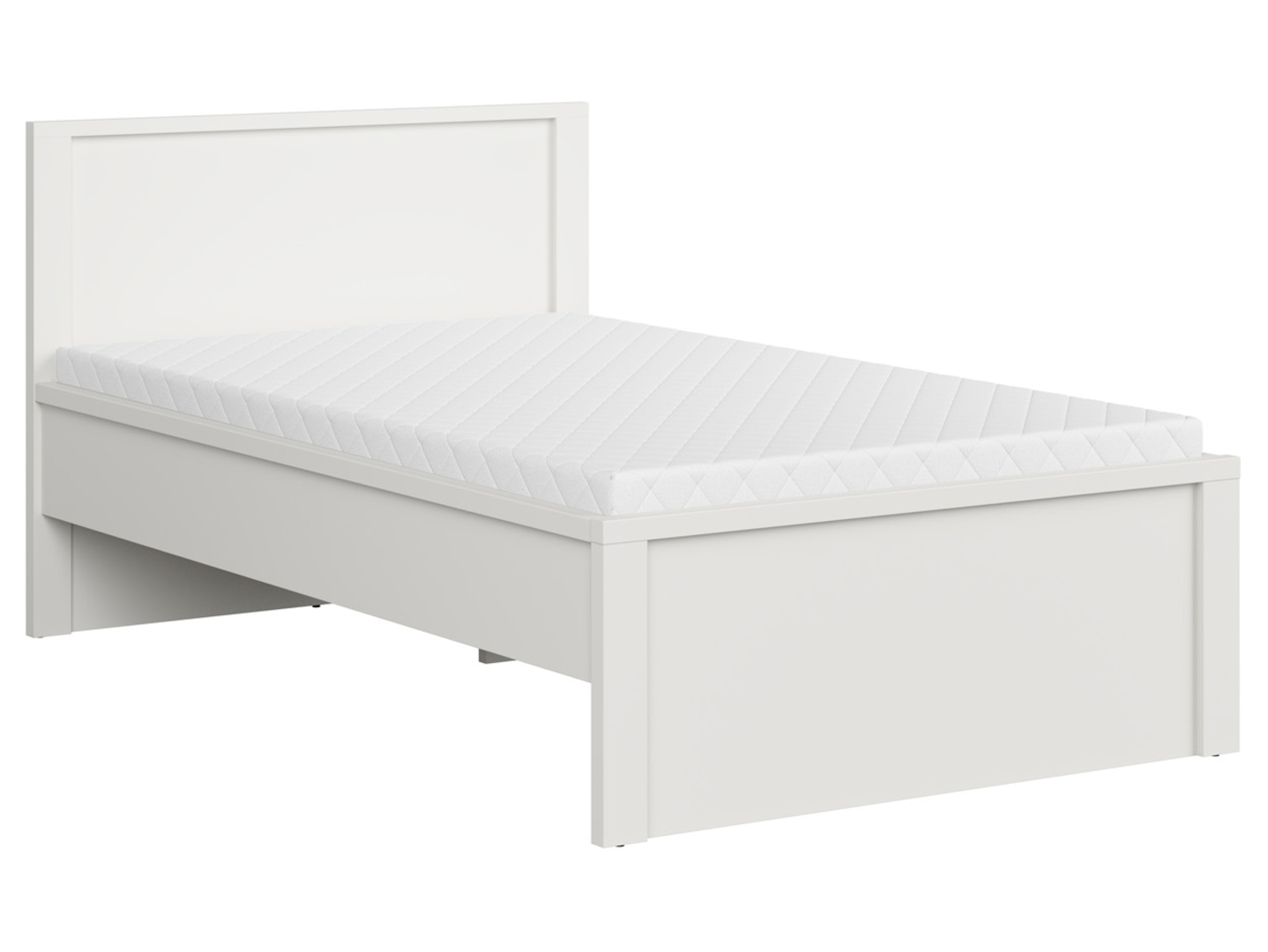Łóżko Kaspian T 120x200 białe