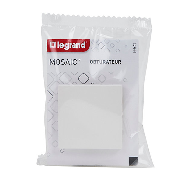 Mécanisme obturateur 2 modules Legrand Mosaïc