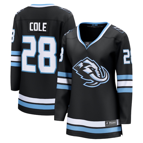 Ian Cole Utah Mammoth  Women's Home Breakaway Player Jersey - Black
