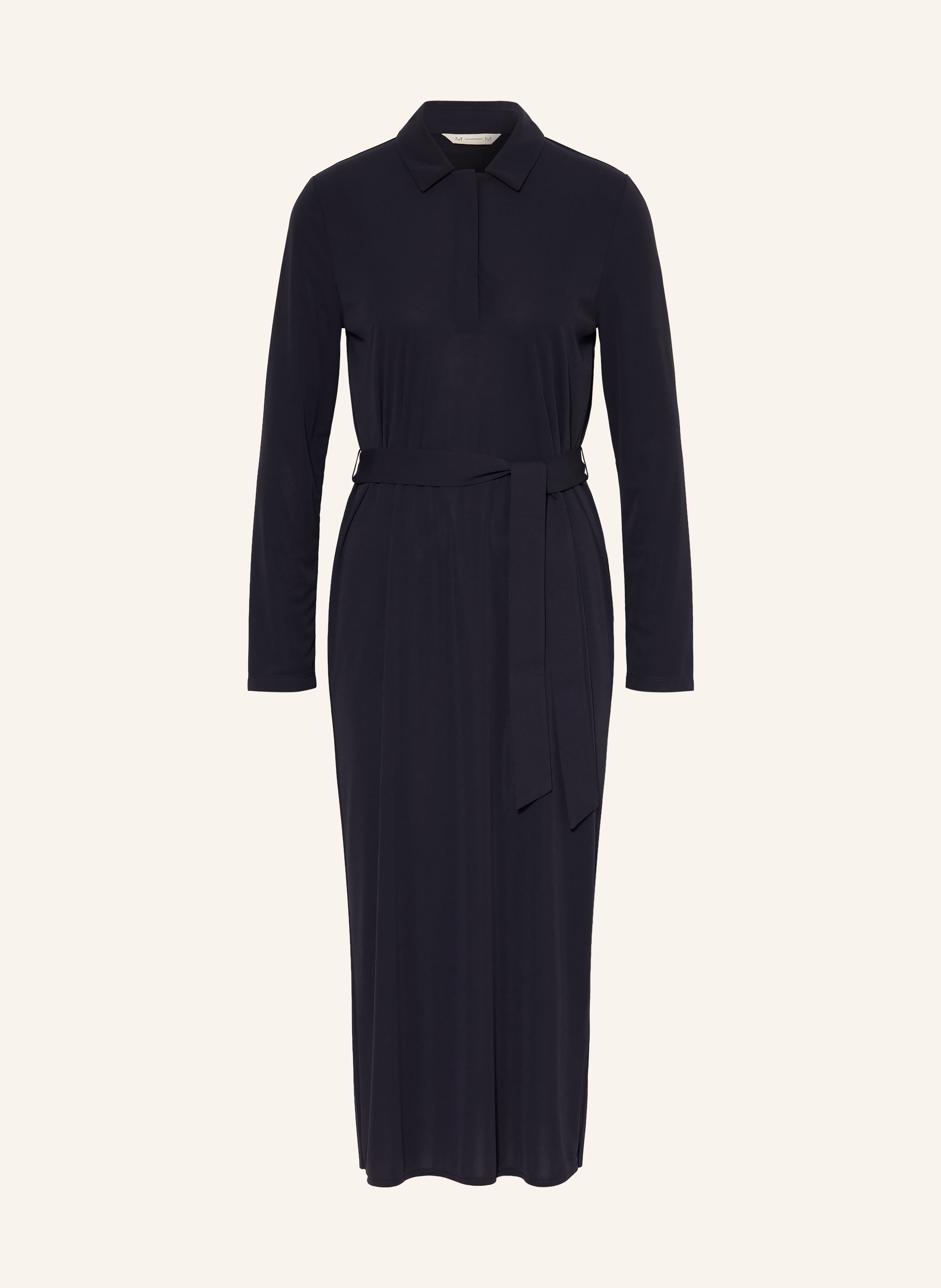 MM by Max Mara Hemdblusenkleid FRAGOLA aus Jersey mit Plissees