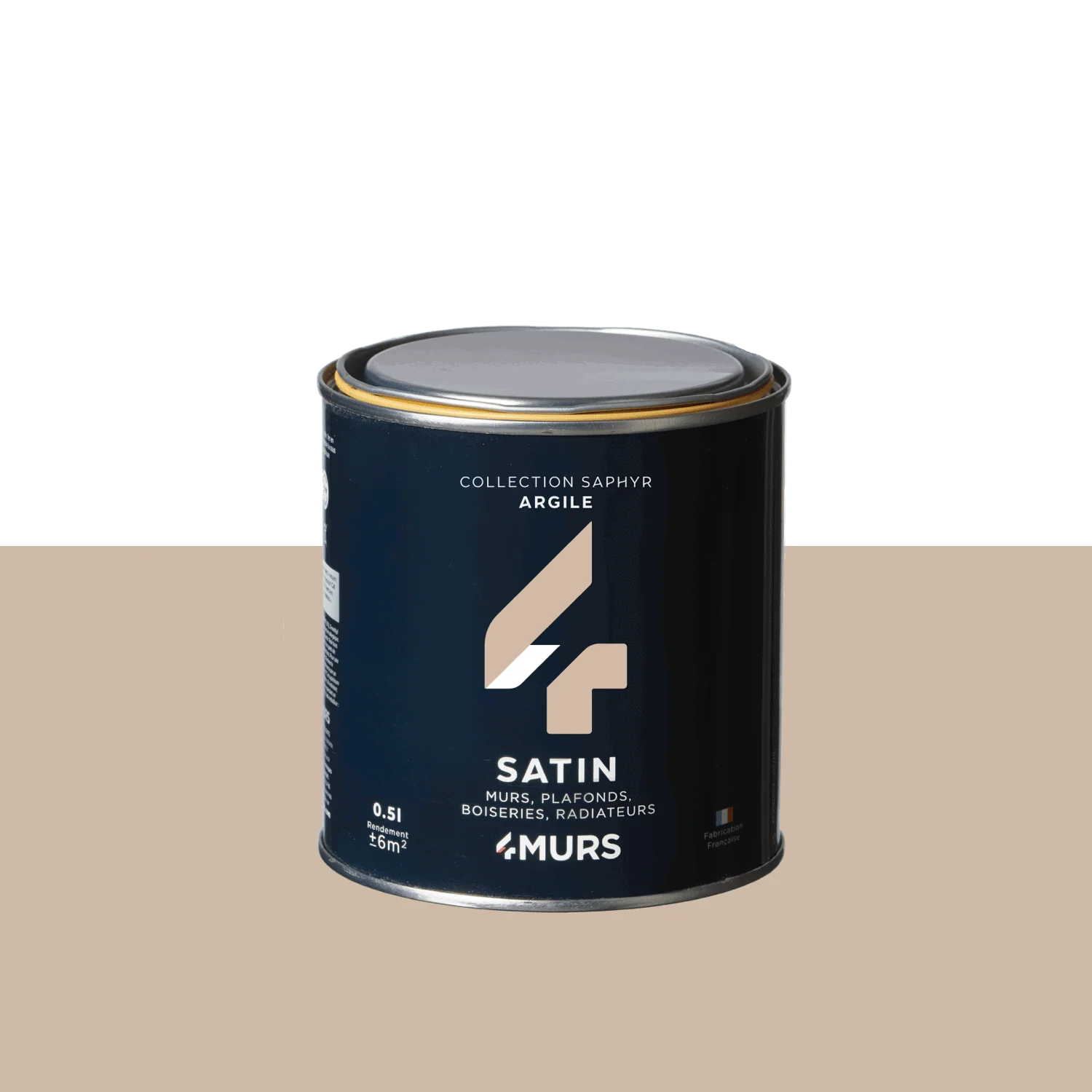Saphyr Peinture Finition Peinture argile Satiné 0,5 L