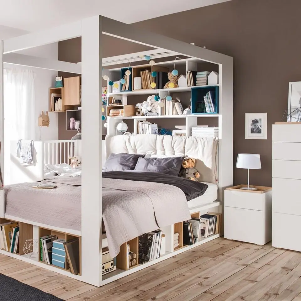 CALICOSY - Nachttisch 4you - 40.5x42x55.5 cm