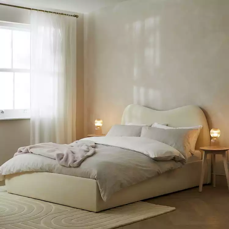 Habitat Orton Small Double End Lift Ottoman Bed - Natural