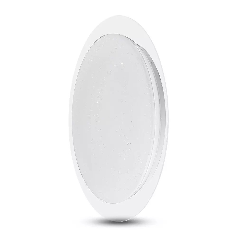 Plafon 8401 z pilotem okrągły biały LED 1x40W 46,5cm 2800lm IP20 V-TAC