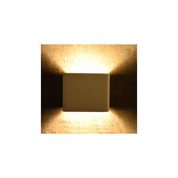 Applique Murale LED 7W 430lm 230V IP54 - Blanc Chaud 3000K