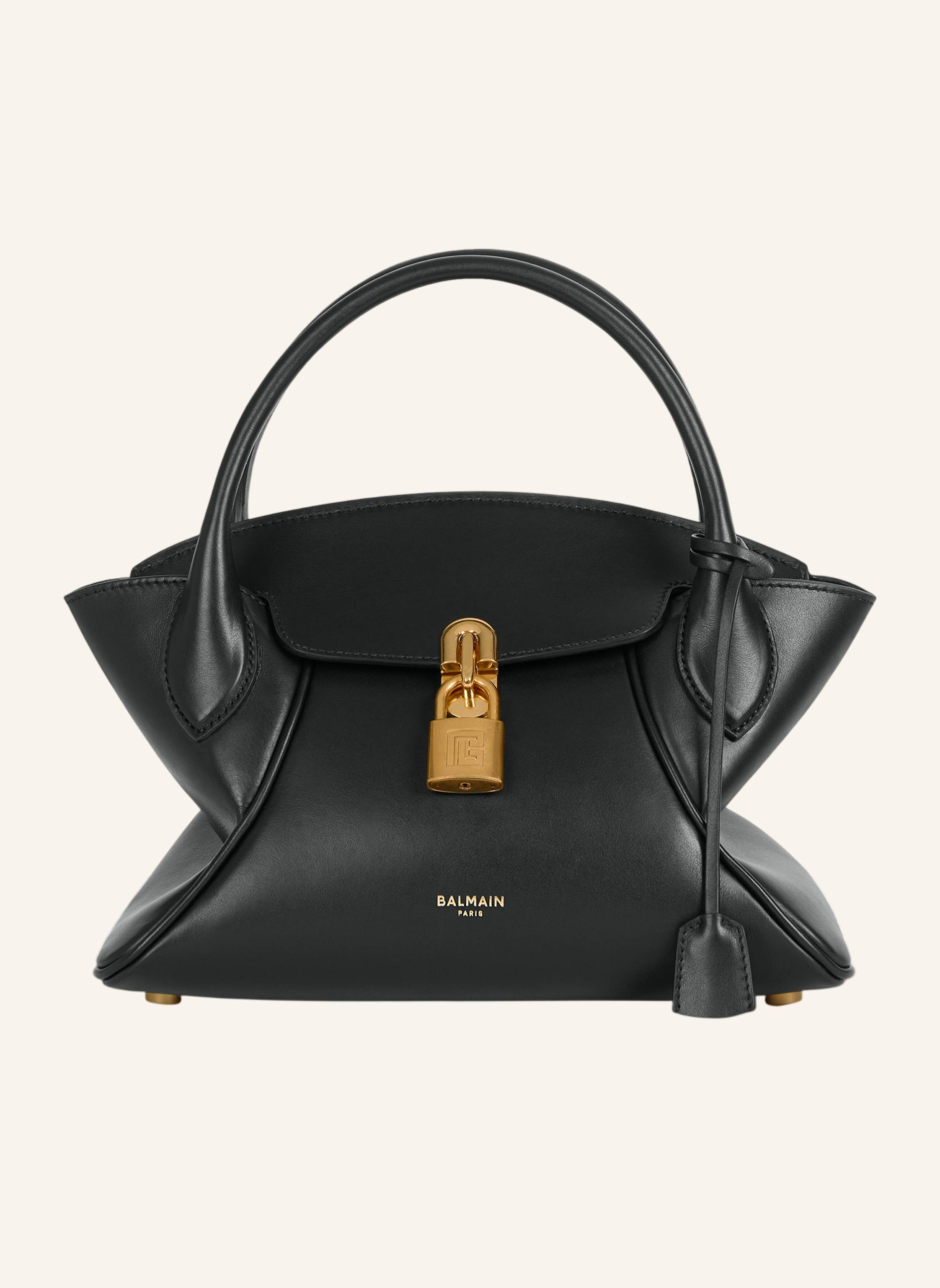 BALMAIN Kleine Pulse Day Tasche aus Glattleder