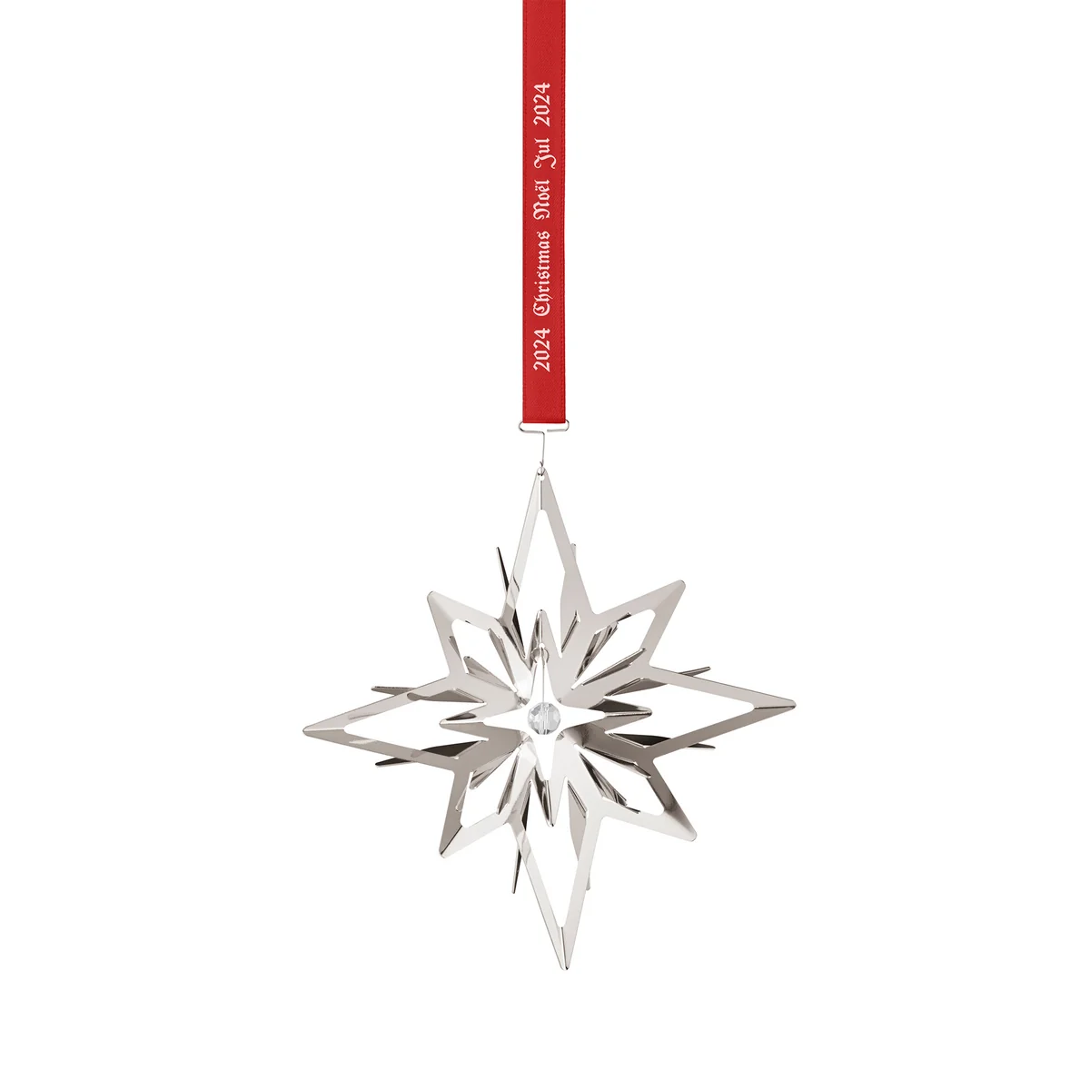 Georg Jensen - Weihnachtsmobile Star 2024, palladium