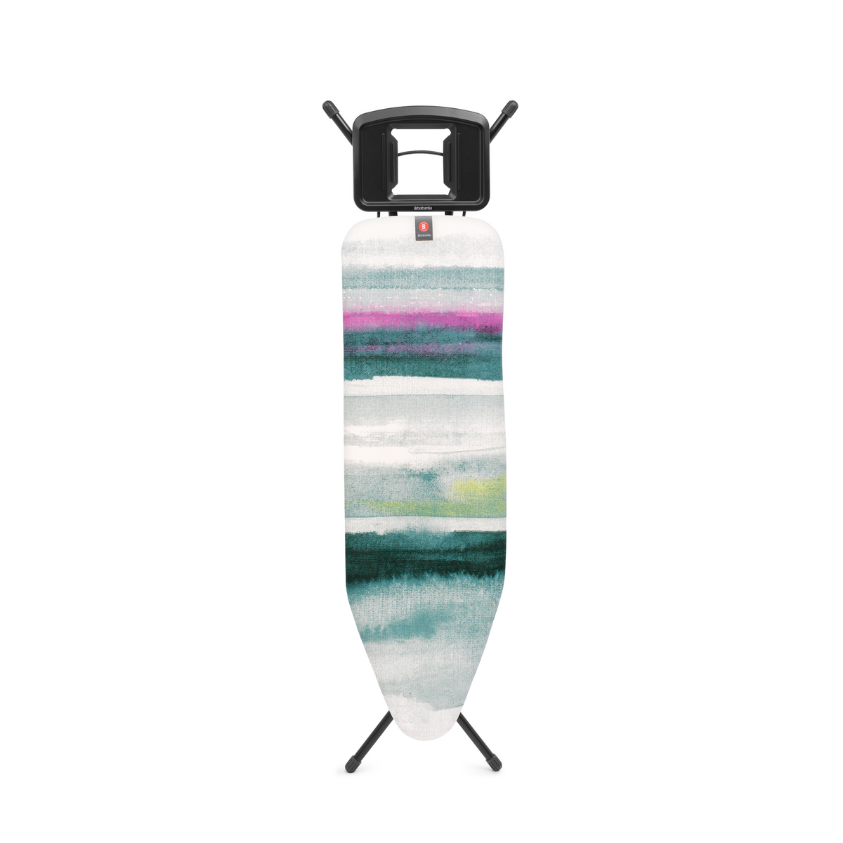 Brabantia Strijkplank B, 124x38 cm, solide strijkerhouder - Morning Breeze