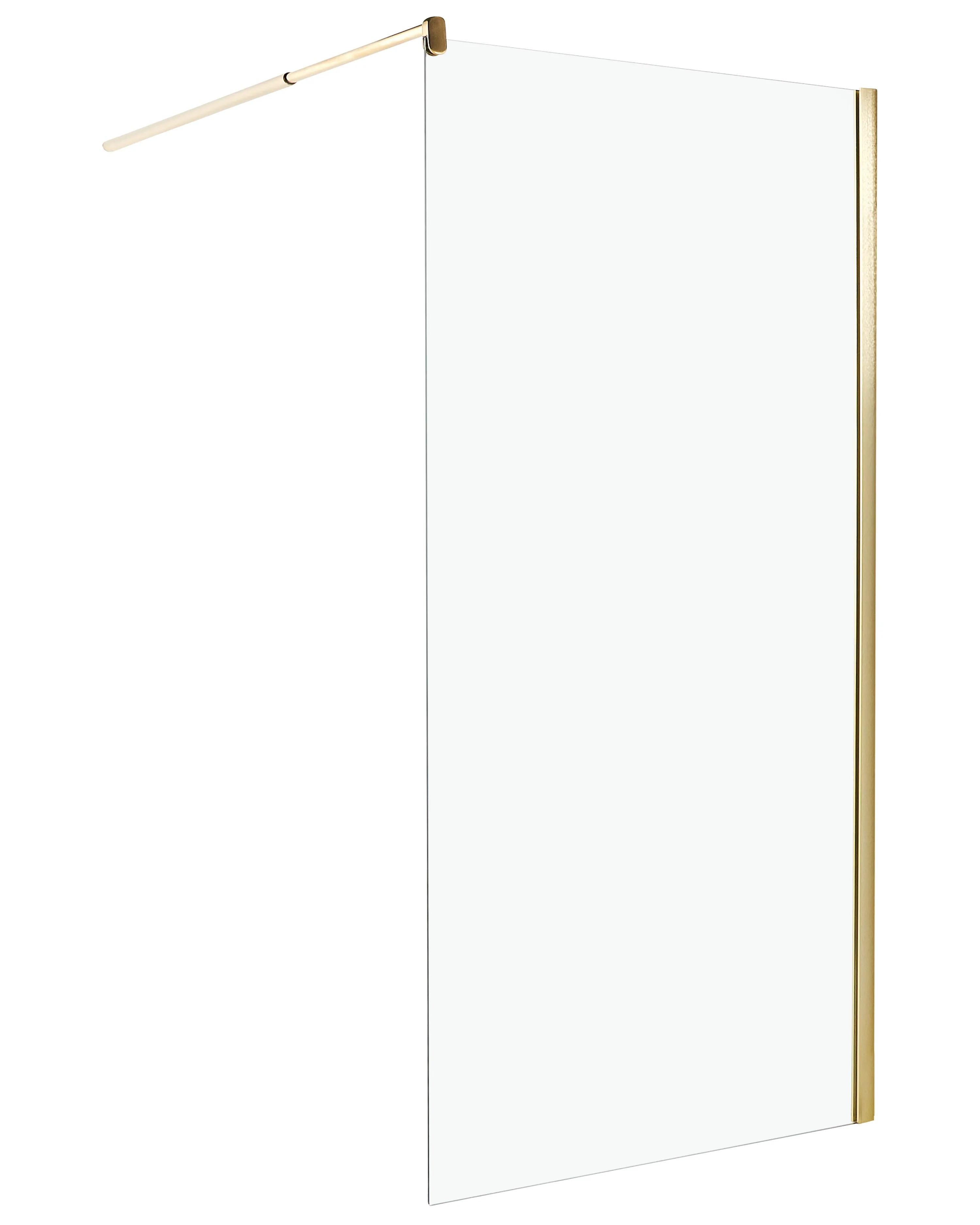Shower Screen AHAUS 1000 x 1900 mm Gold