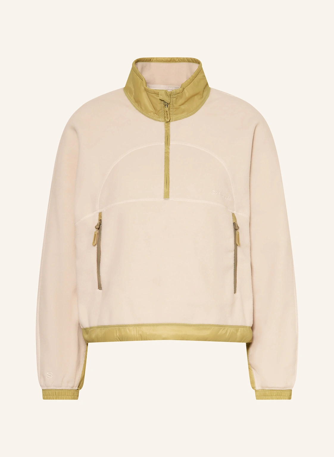 SALOMON Fleece-Troyer CHROMA CROPPED
