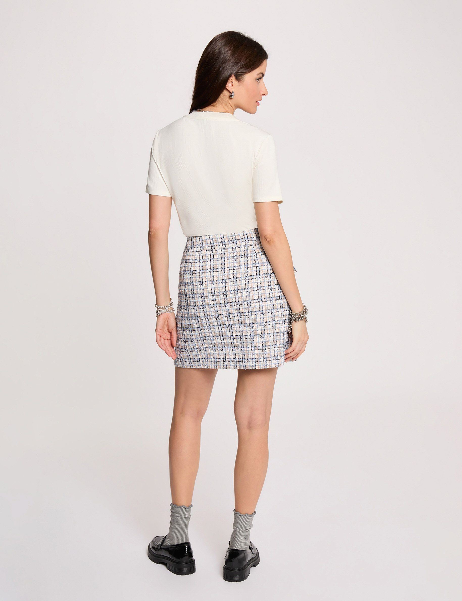 Short Skater Skirt Multicolor Women