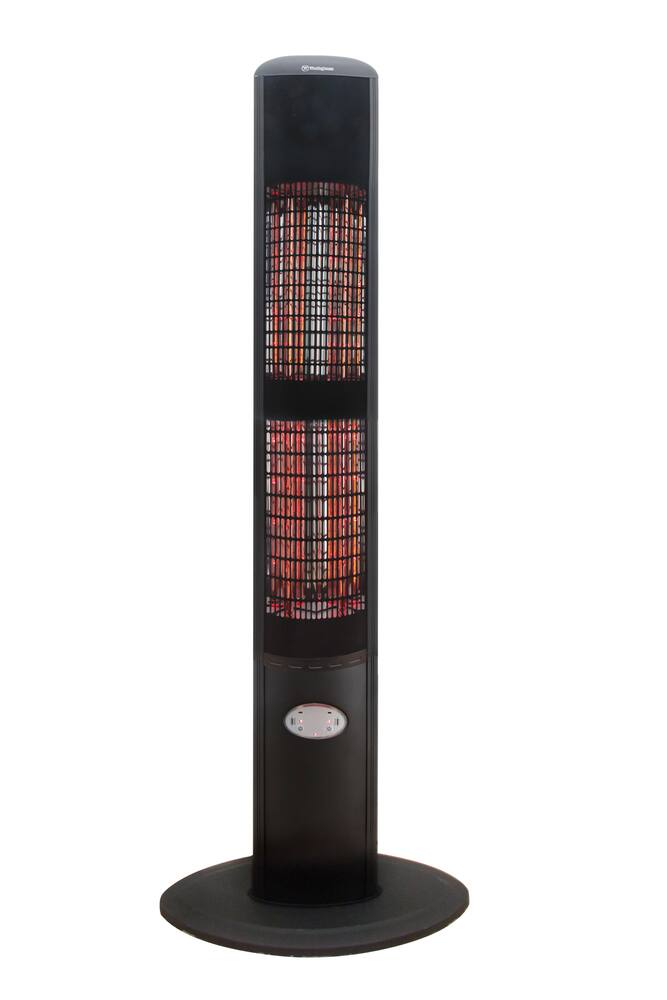 EnerG+ Infrared Electric Patio Heater, Freestand Dual Bulb