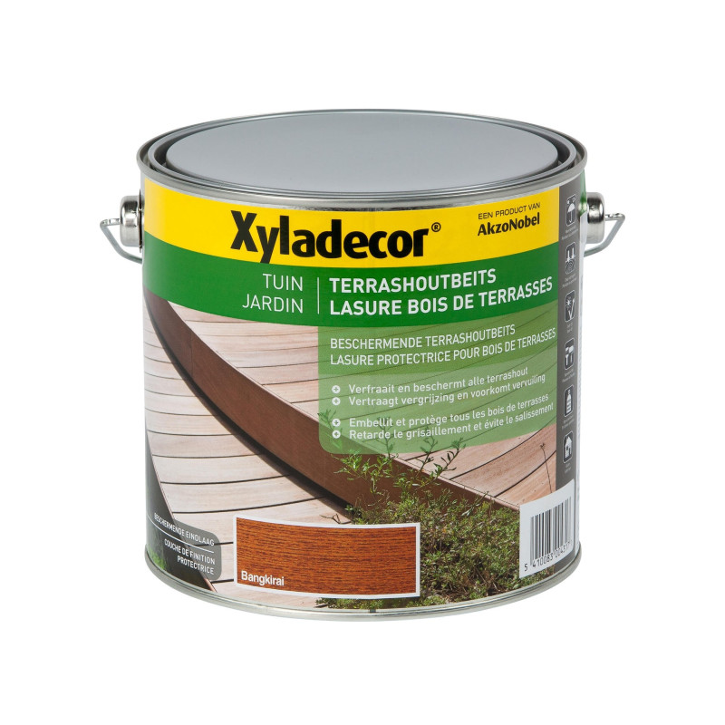 Lasure terrasse bangkirai 2,5 L XYLADECOR