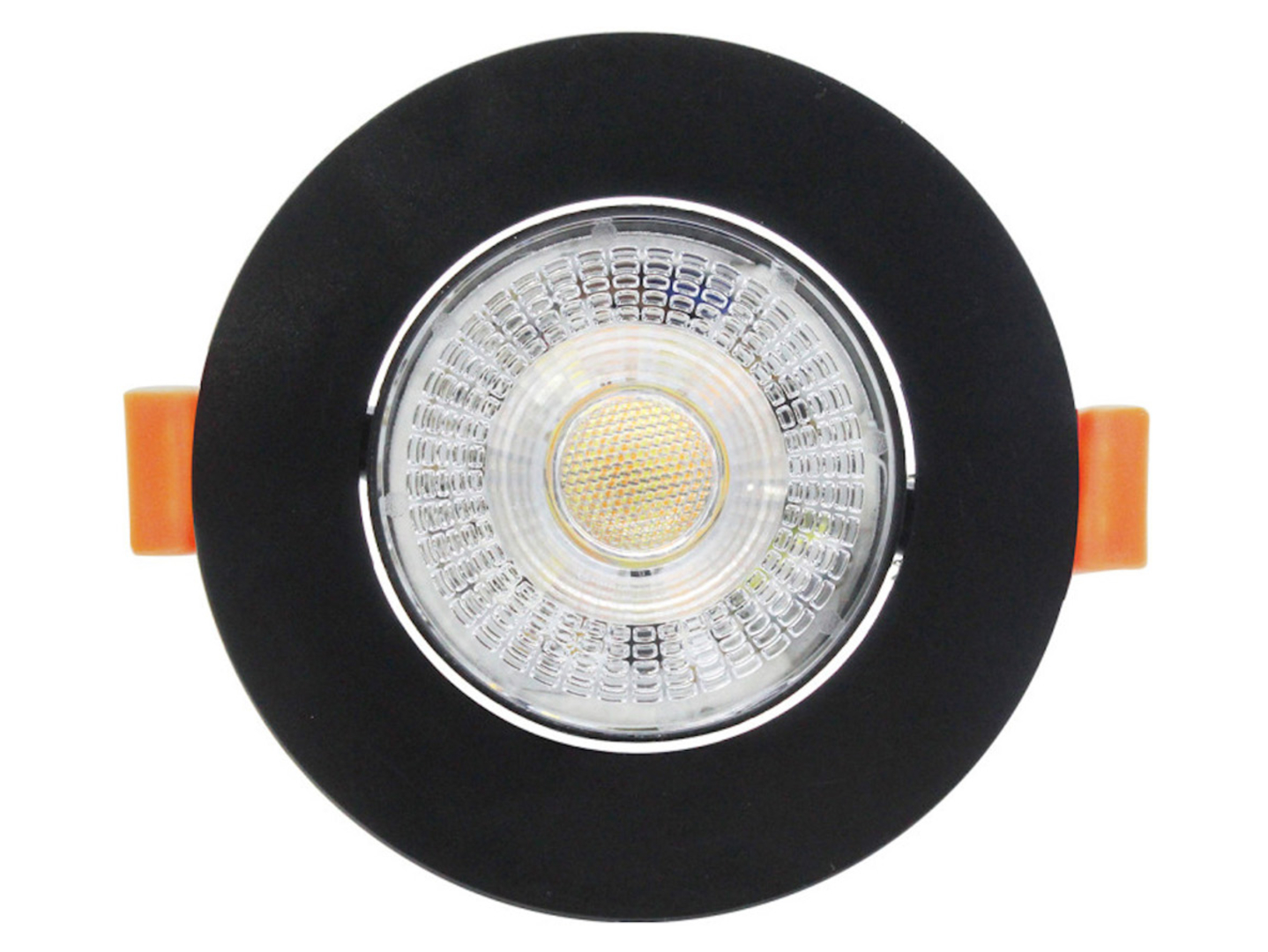 Lampa wpuszczana w sufit Plus LED czarna