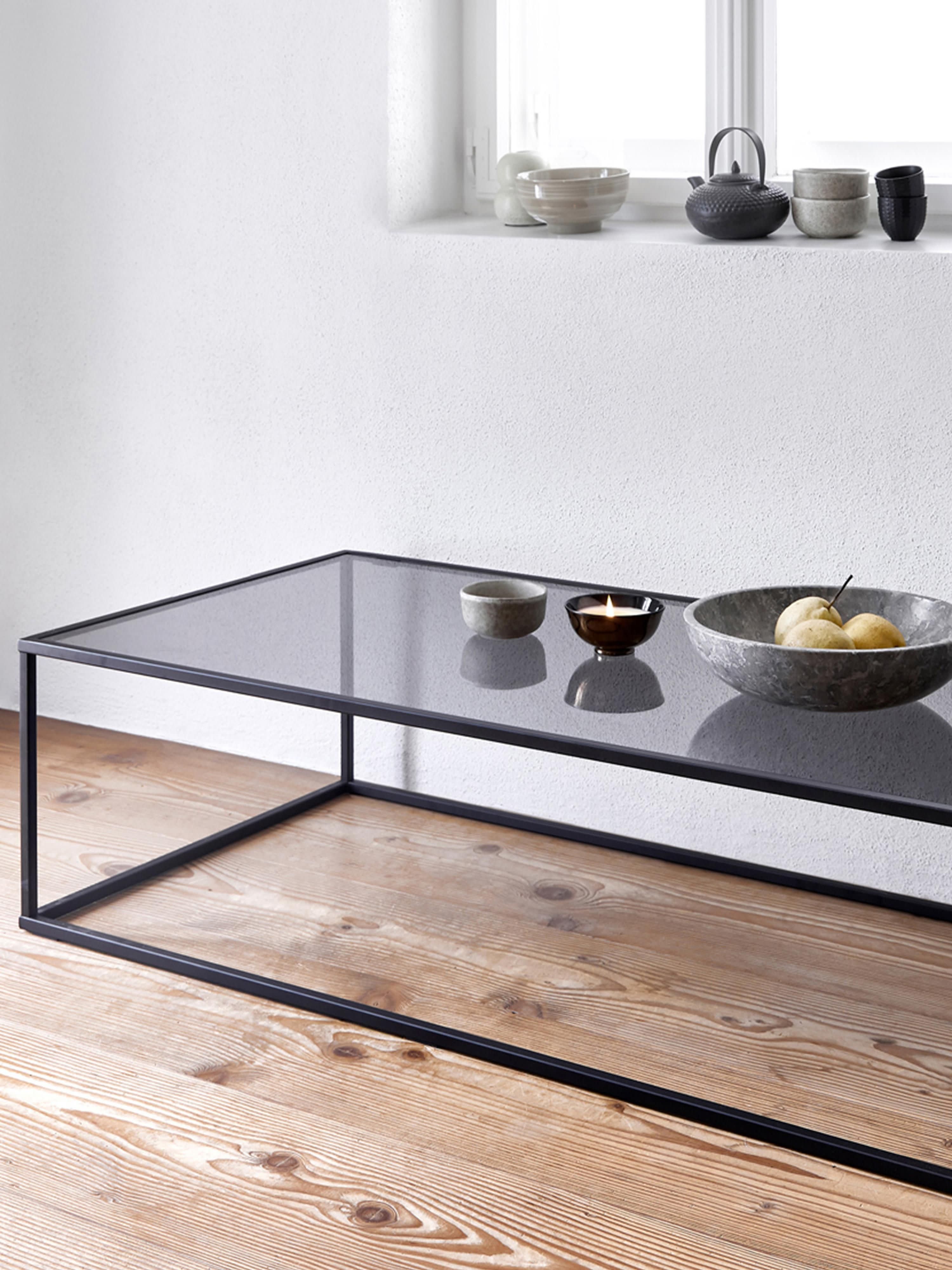 Couchtisch Maya mit Glasplatte