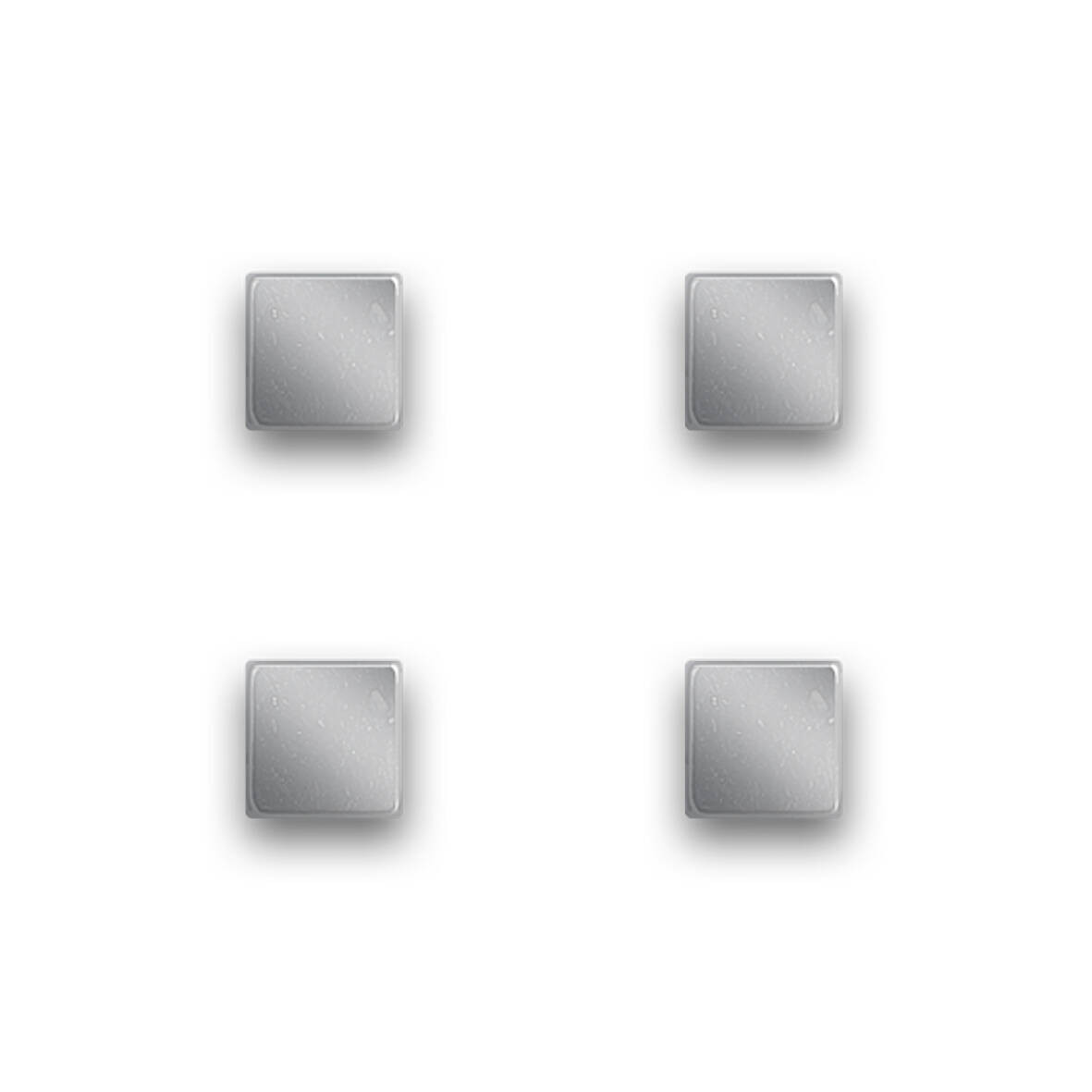Magnesy do notatek, Cube, 4 sztuki