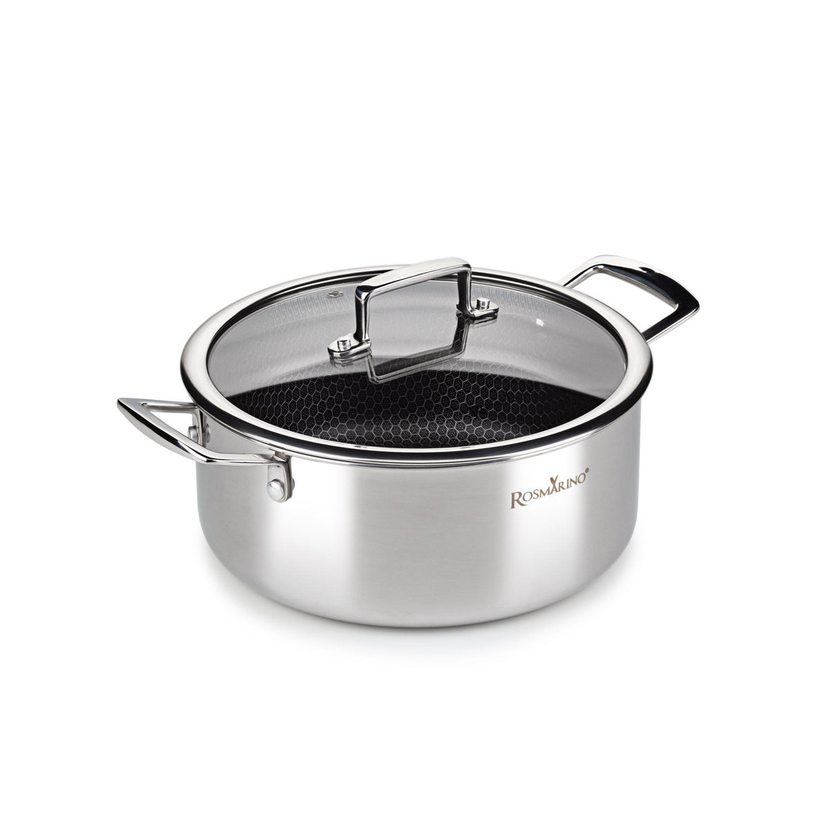 Rosmarino HexaPRO braadpan met deksel - 24cm