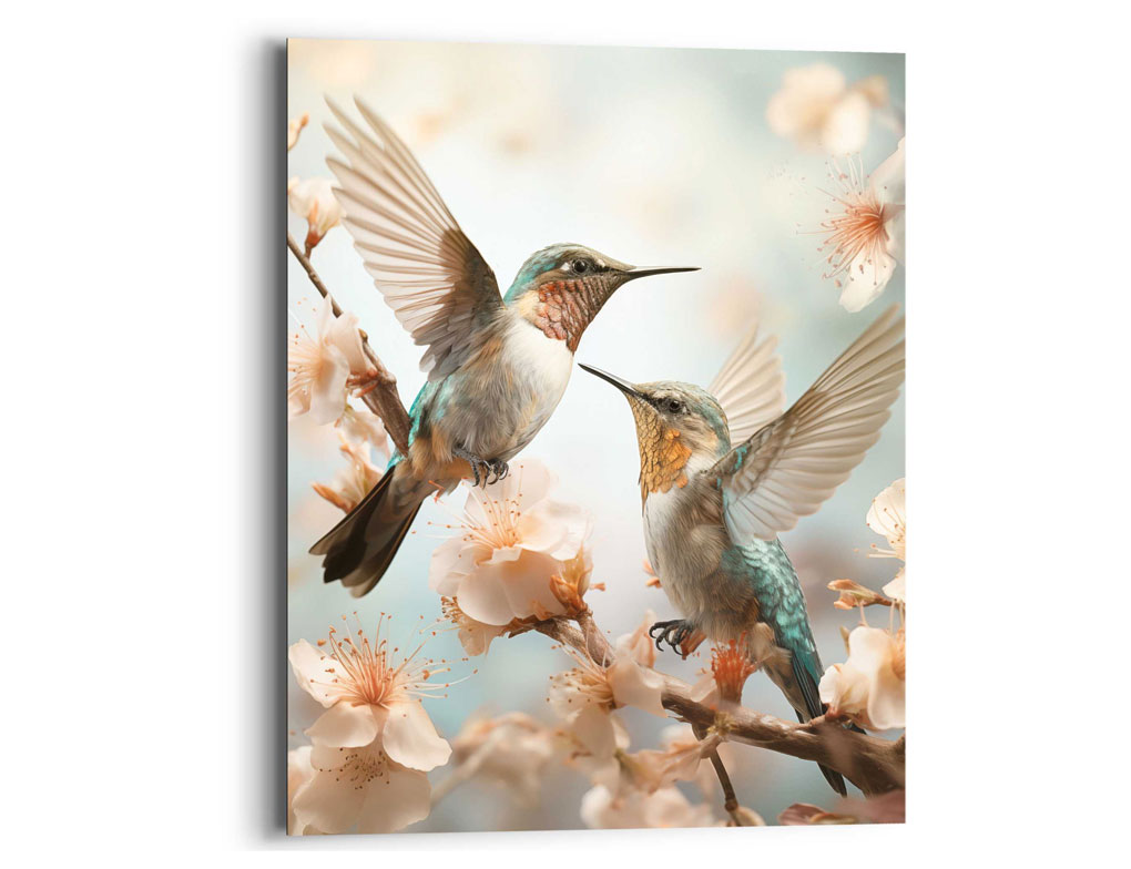 Bild fliegende Kolibris