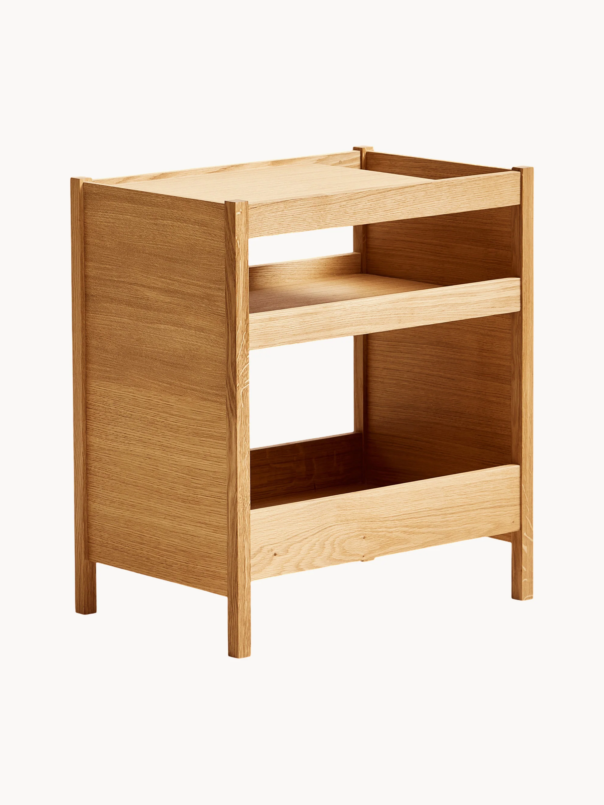 Holz-Beistelltisch Organizer