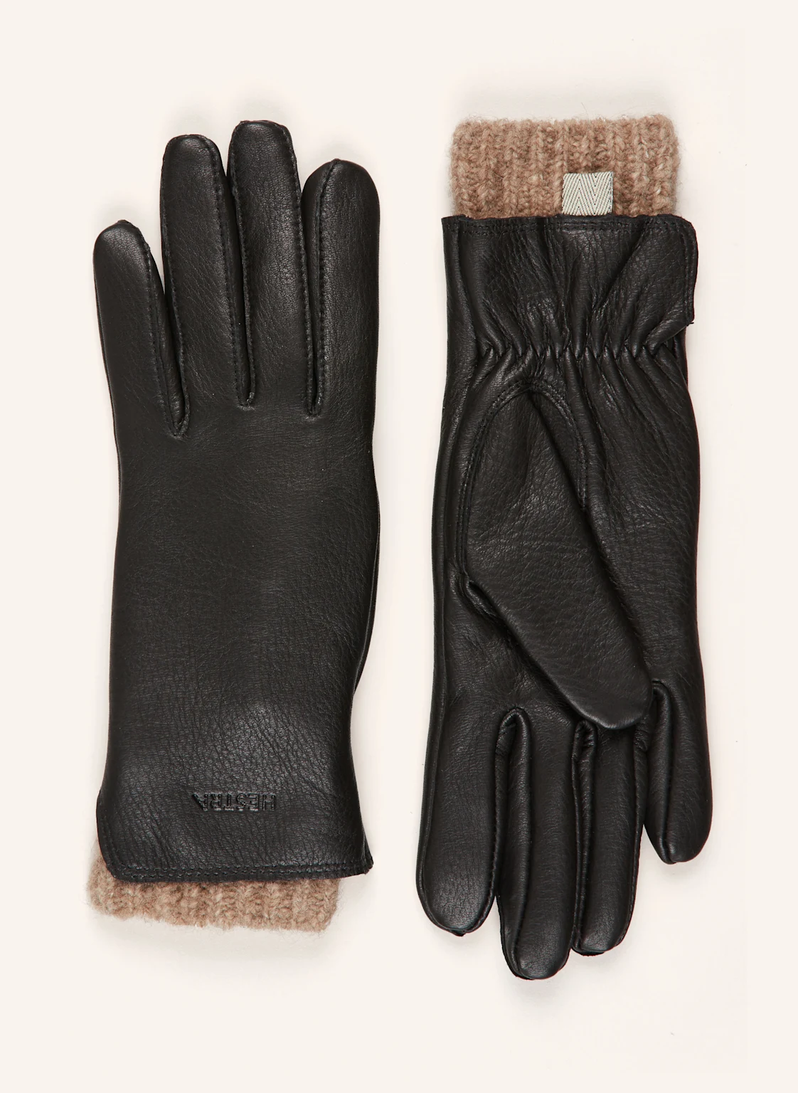 HESTRA Lederhandschuhe TIRIL mit Alpaka