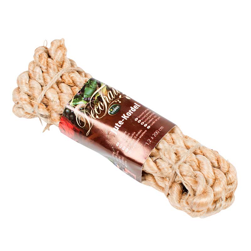 Dekorrep jute 2m, natur