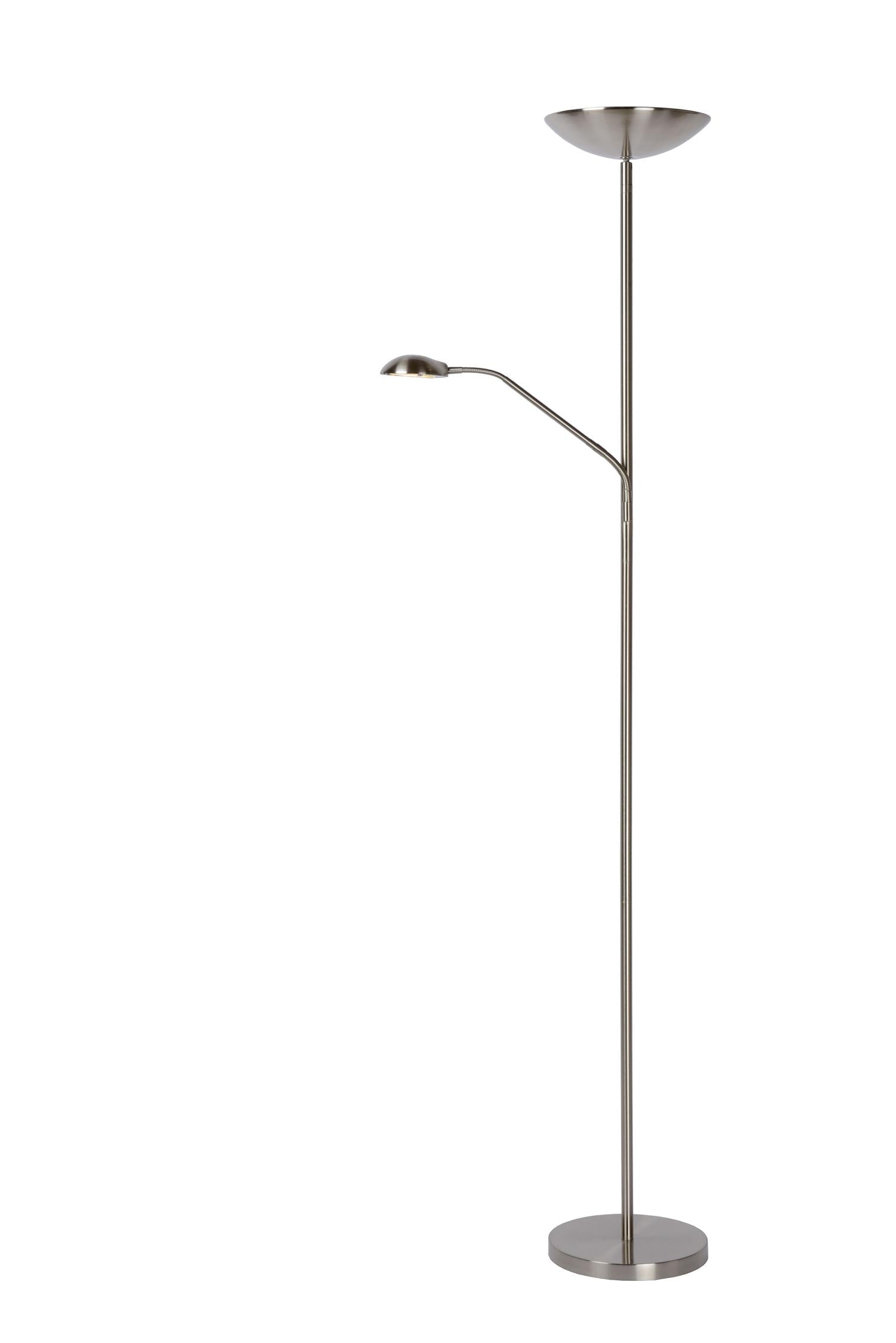 Lucide ZENITH Leeslamp - Mat chroom