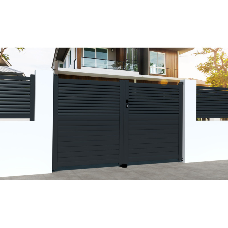 Portail battant Puglia 300 x 180 cm