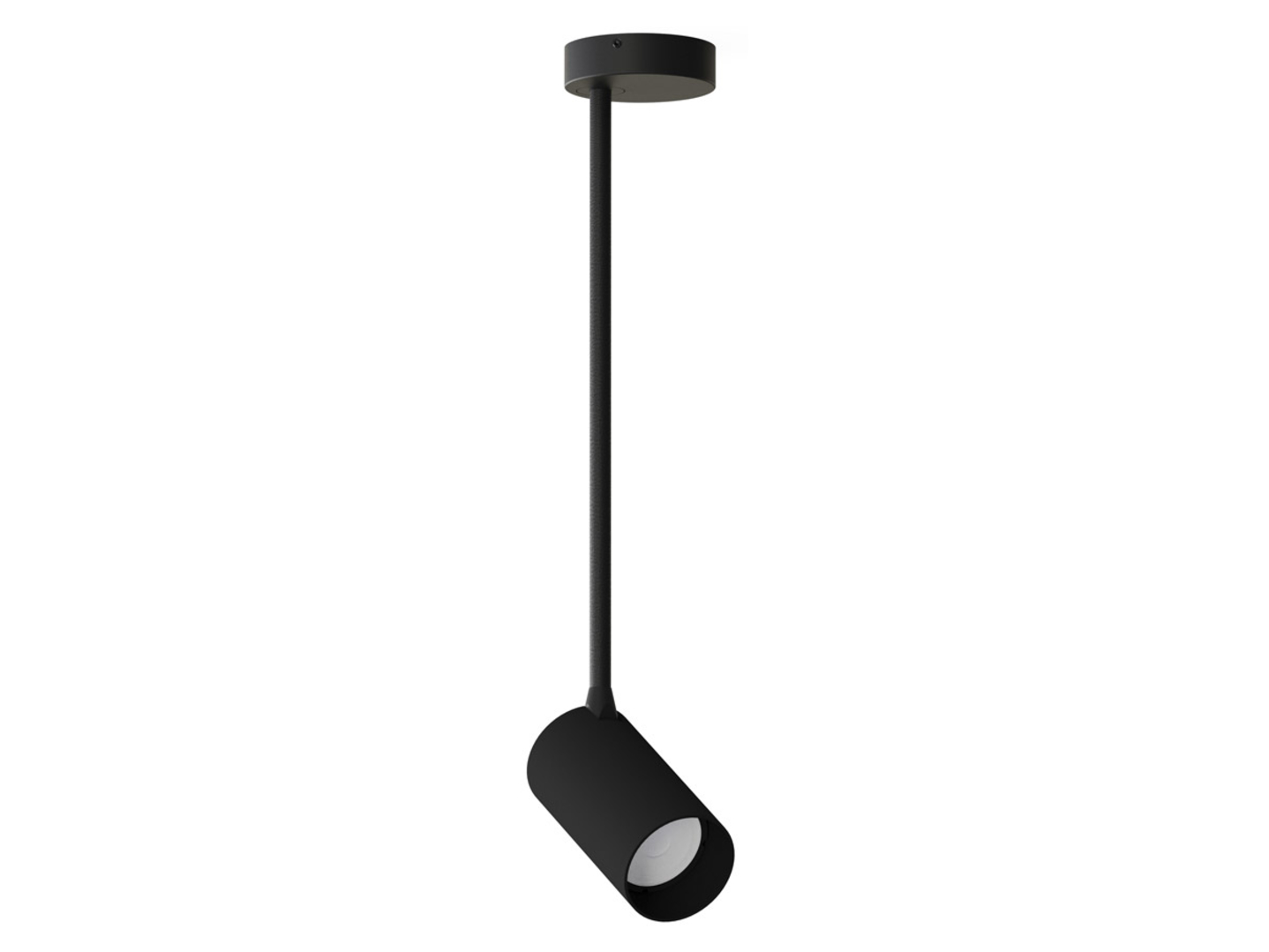 Spot Mono Long 41 cm stalowy czarny