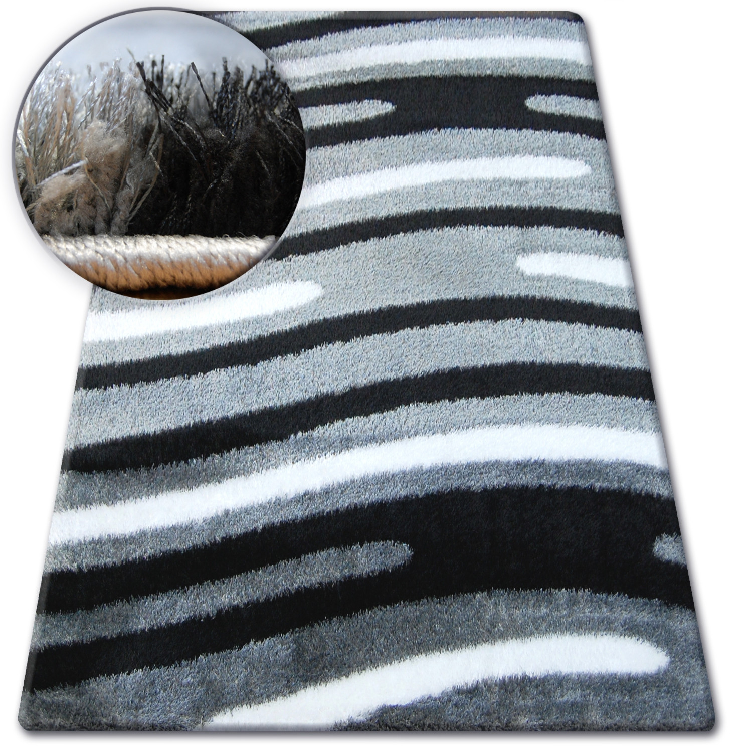 Dywan SHAGGY VERONA B057 grey 80x150 cm